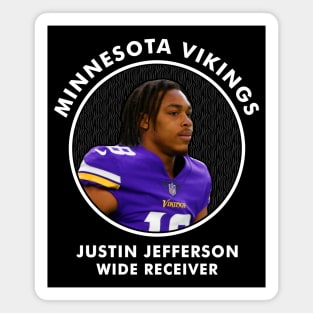 JUSTIN JEFFERSON - WR - MINNESOTA VIKINGS Magnet